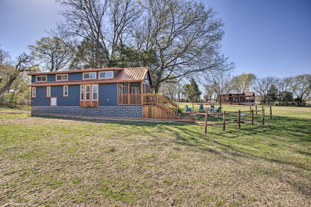 Cozy Mckinney Tiny Home With Porch And Fire Pit! Exteriér fotografie