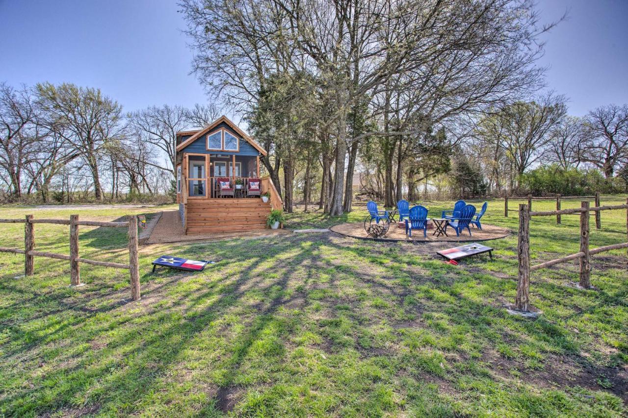 Cozy Mckinney Tiny Home With Porch And Fire Pit! Exteriér fotografie
