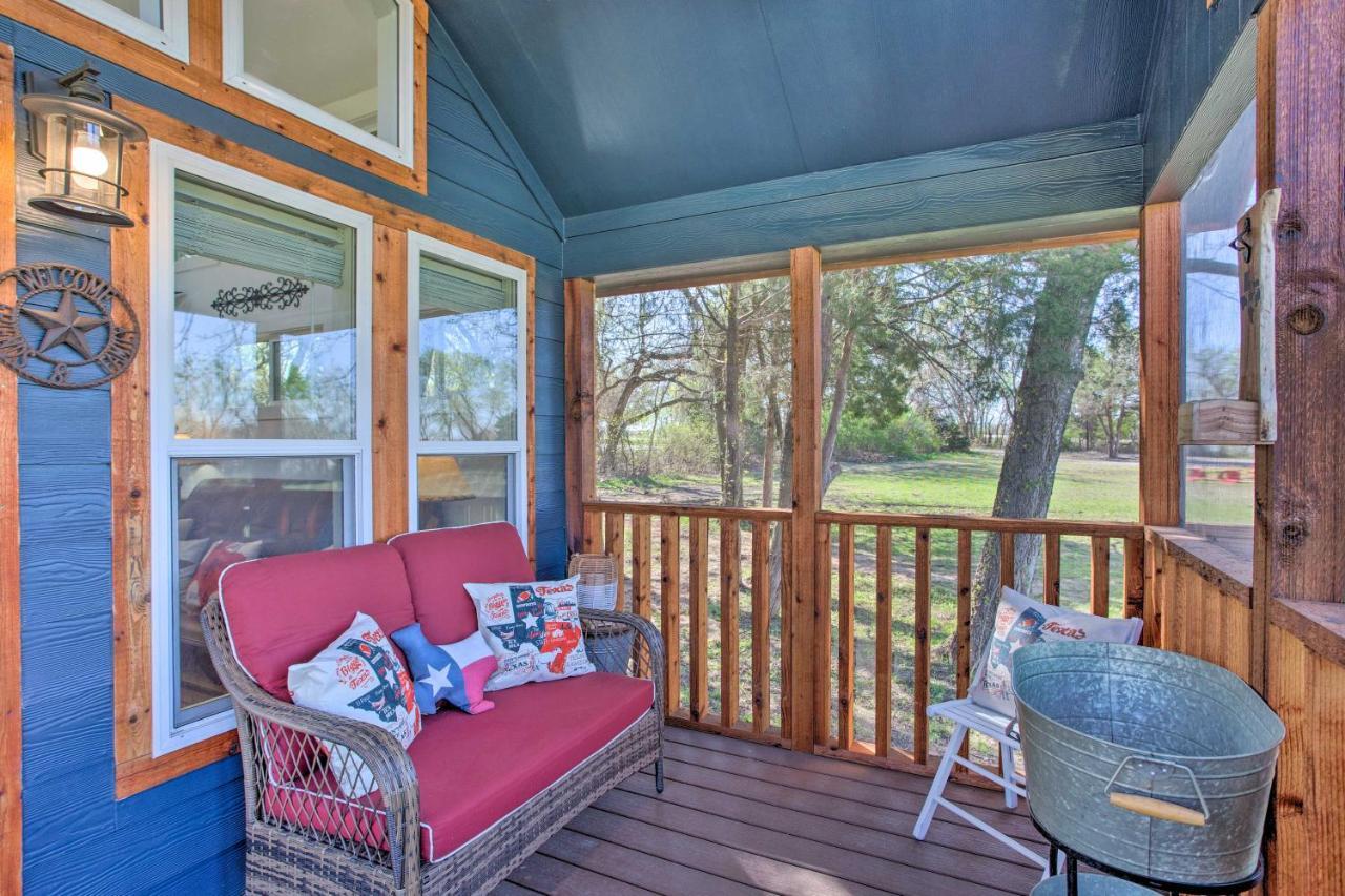 Cozy Mckinney Tiny Home With Porch And Fire Pit! Exteriér fotografie